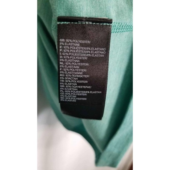 North Face Women's Turquoise Small Fitted Lightweight 1/4 Zip Pullover - Picture 5 of 7